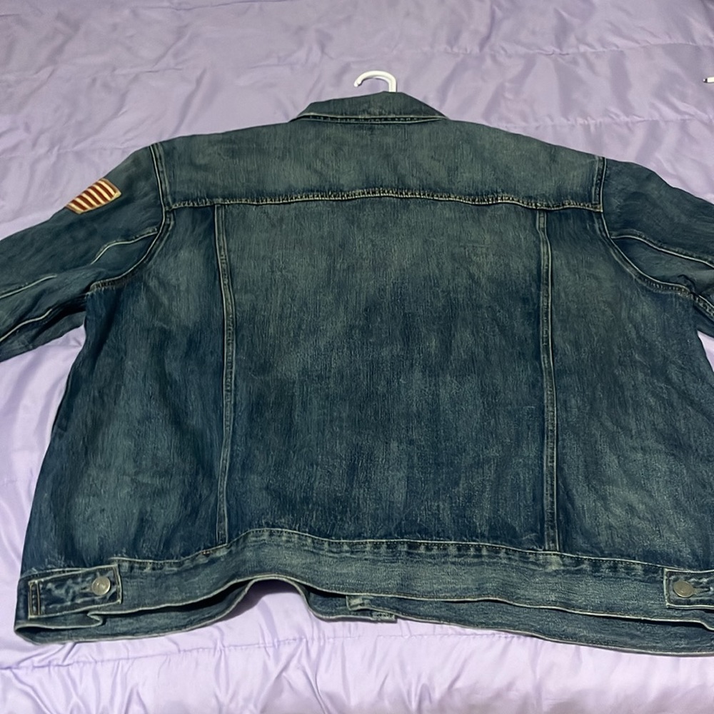 Polo Jean Jacket Button Down - image 4